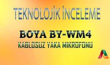 Boya By-Wm 4 Kablosuz Mikrofon